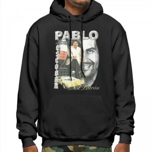 Black Men's Trapstar Black Pablo Hoodie Australia | IB77-908