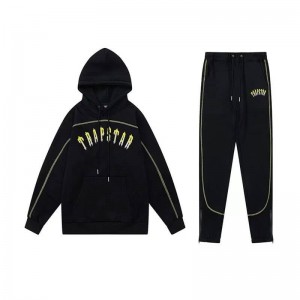 Black Men's Trapstar Central Cee Set Tracksuit Australia | FG65-944