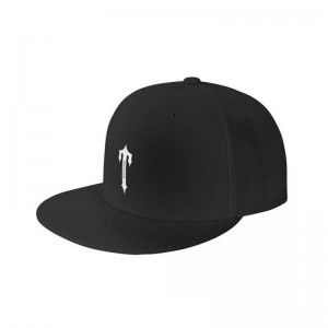 Black Men's Trapstar Custom Baseball Hats Australia | QC77-529