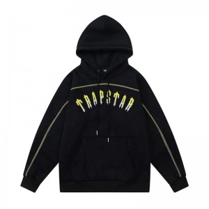 Black Men's Trapstar Gradient London Hoodie Australia | BV63-989