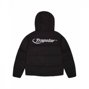 Black Men's Trapstar Hyperdrive Technical Puffer Outerwear Australia | HD09-683