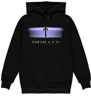 Black Men's Trapstar Irongate Hoodie Australia | TZ80-907