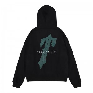 Black Men's Trapstar Its Secret Irongate Hoodie Australia | ML30-440