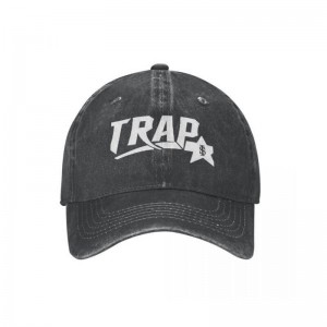 Black Men's Trapstar Jacket Baseball Cap Hats Australia | KR80-637