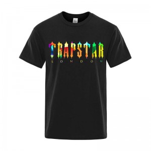 Black Men's Trapstar London Lemon T Shirts Australia | CN81-864