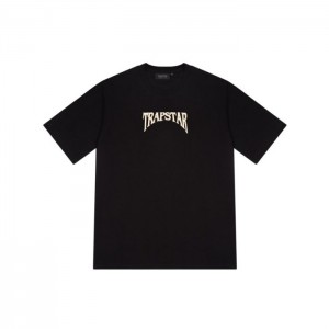 Black Men's Trapstar Panthera Tee T Shirts Australia | NU30-686