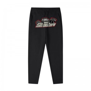 Black Men's Trapstar Shooter Track Pants Australia | SL38-082