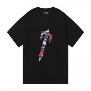 Black Men's Trapstar Tora T-Logo Dave X T Shirts Australia | TG68-885