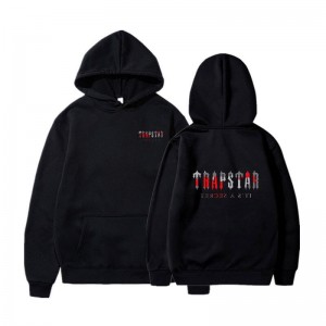 Black Men's Trapstar Wild West Its a Secret Hoodie Australia | VG51-947