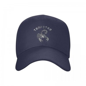 Blue Men's Trapstar Baseball black Cap Hats Australia | EJ17-774