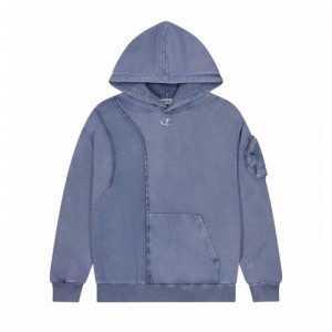 Blue Men's Trapstar Construct Hoodie Tracksuit Australia | YQ80-162