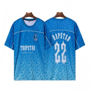 Blue Men's Trapstar It's a Secret 22 T Shirts Australia | PU31-043