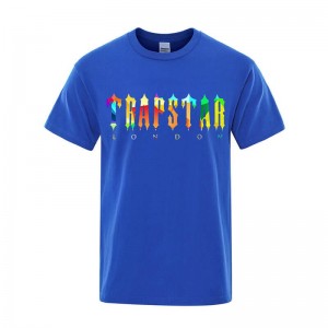 Blue Men's Trapstar London Lemon T Shirts Australia | UW09-702