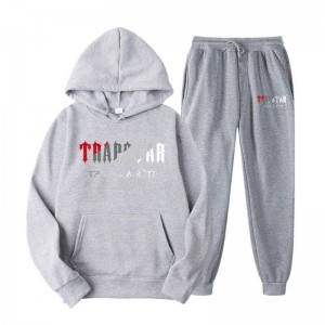 Grey Men's Trapstar It's A Secret Tracksuit Australia | PW16-822