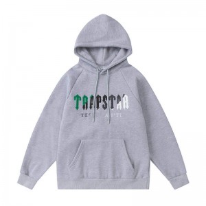 Grey Men's Trapstar Its a Secret Hoodie Australia | MK94-293