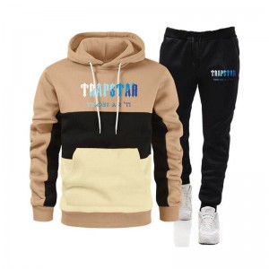 Khaki Men's Trapstar Merch It's a Secret Printed Logo Tracksuit Australia | KL88-466