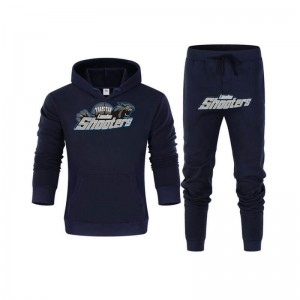 NavyBlue Men's Trapstar London Shooters Funny Tracksuit Australia | NH85-848