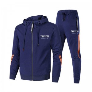 NavyBlue Men's Trapstar Sportswear Tracksuit Australia | UC68-980