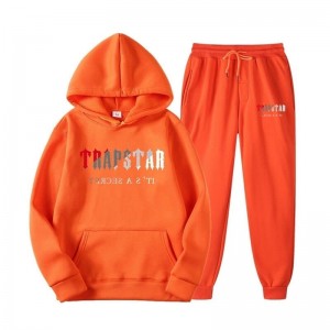 Orange Men's Trapstar Orange It's A Secret Set Tracksuit Australia | MJ32-321