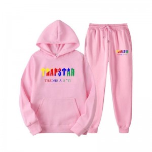 Pink Men's Trapstar Autumn It's a Secret Tracksuit Australia | GQ87-554