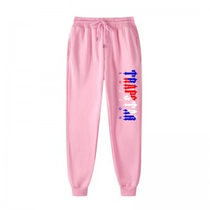 Pink Men's Trapstar Fleece London Shining Pants Australia | EV41-308