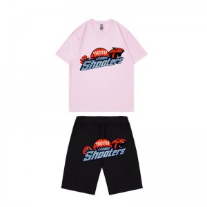 Pink Men's Trapstar London Shooter Sets Shorts Australia | JR69-641