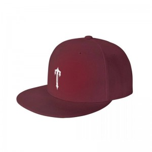 Red Men's Trapstar Custom Baseball Hats Australia | XH19-572