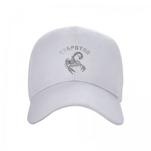 White Men's Trapstar Baseball black Cap Hats Australia | VL49-908