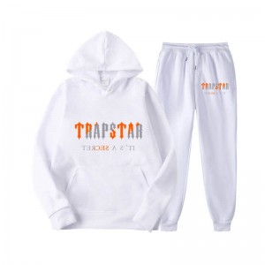 White Men's Trapstar Fleece It's Secret Tracksuit Australia | VU24-815