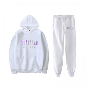 White Men's Trapstar It's a Secret Funny Galaxy Shining Tracksuit Australia | LM03-332