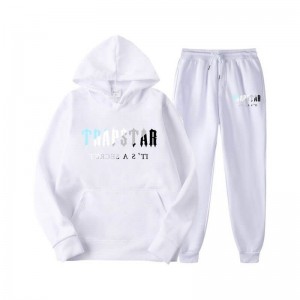 White Men's Trapstar It's a Secret Shining Galaxy Tracksuit Australia | TS10-572