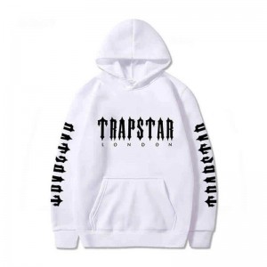 White Men's Trapstar London Galaxy City Hoodie Australia | XY23-128