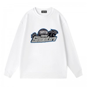 White Men's Trapstar London Its Shooters Sweatshirts Australia | JS53-153