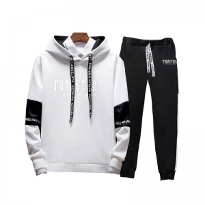 White Men's Trapstar Merch London Hooded Tracksuit Australia | LH28-651