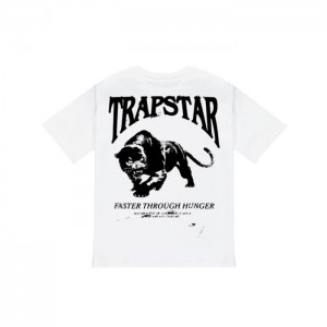 White Men's Trapstar Panthera Tee T Shirts Australia | HY61-828