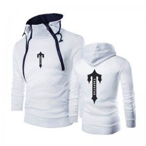 White Men's Trapstar Zip Up Hoodie Australia | ZO07-013