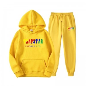 Yellow Men's Trapstar Autumn It's a Secret Tracksuit Australia | UT05-036