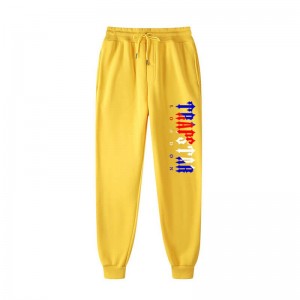 Yellow Men's Trapstar Fleece London Shining Pants Australia | WF74-730