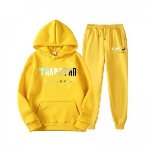 Yellow Men's Trapstar It's a Secret Shining Galaxy Tracksuit Australia | KH42-682