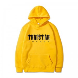 Yellow Men's Trapstar London City Hoodie Australia | PJ60-308