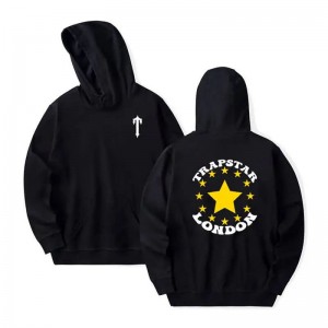 Yellow Men's Trapstar Star T-London Hoodie Australia | LE22-271