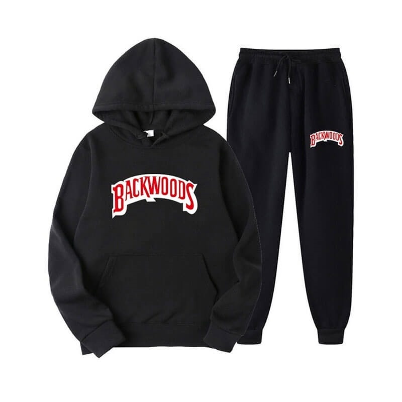 Black Men\'s Trapstar Backwoods Tracksuit Australia | NY50-221