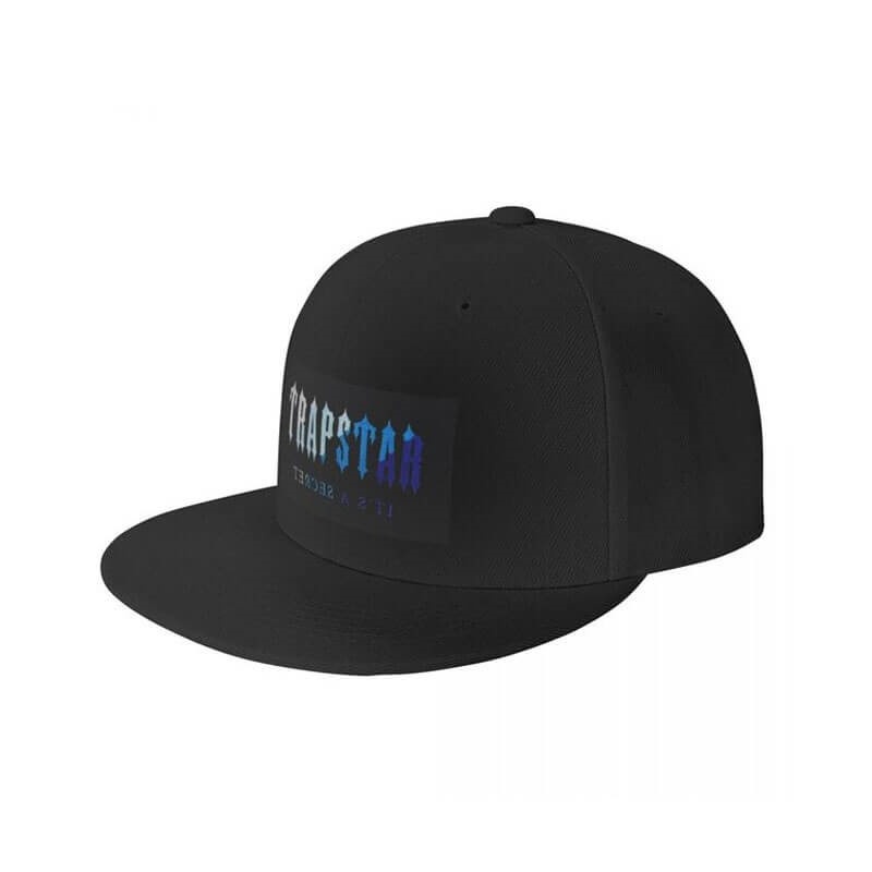 Black Men\'s Trapstar Chenille Baseball Cap Hats Australia | YI24-183