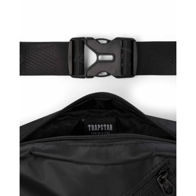 Black Men's Trapstar Hyperdrive Belt Bags Australia | DJ56-942