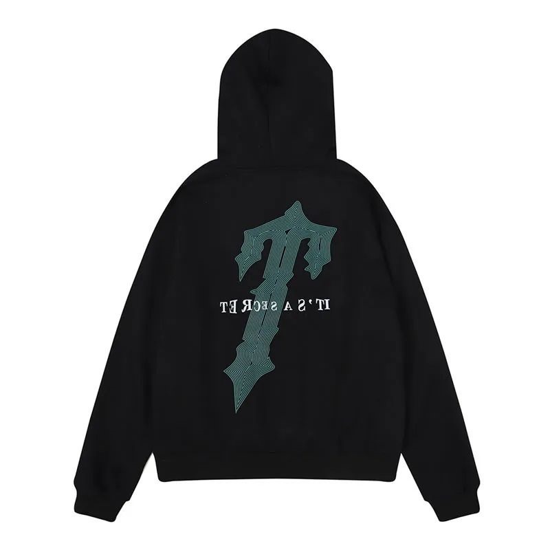 Black Men\'s Trapstar Its Secret Irongate Hoodie Australia | ML30-440