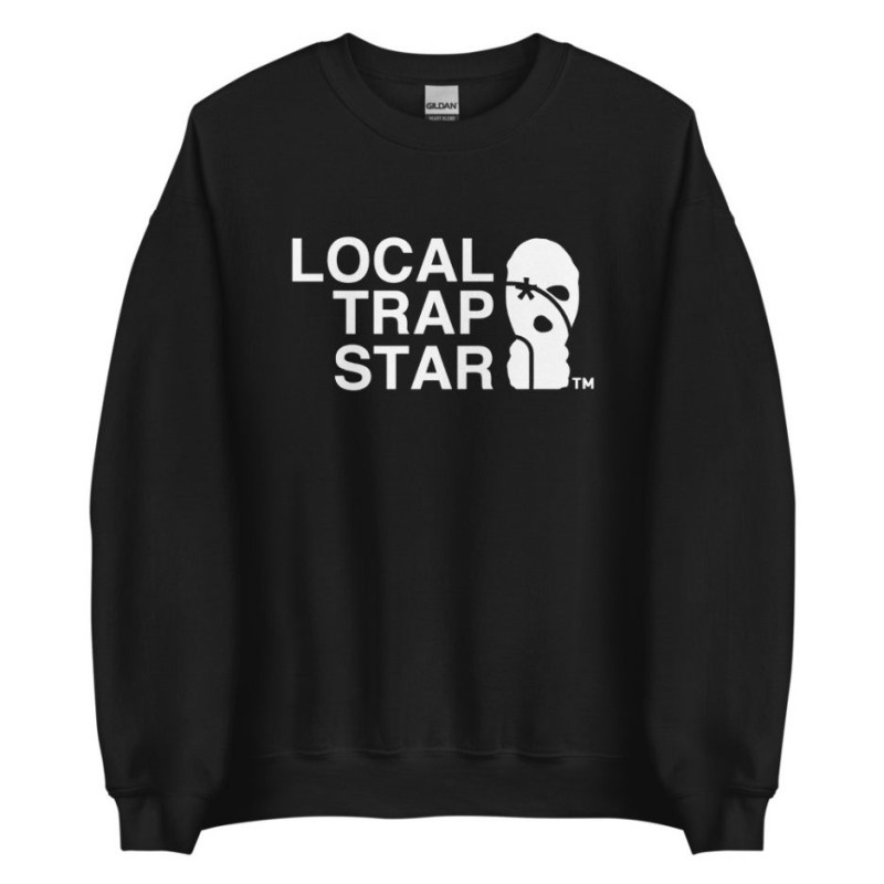 Black Men\'s Trapstar Local Sweatshirts Australia | WR92-147