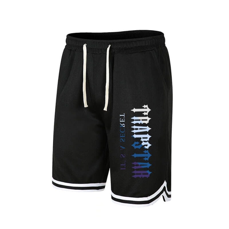 Black Men\'s Trapstar Merch It\'s a Secret Shorts Australia | LE90-182