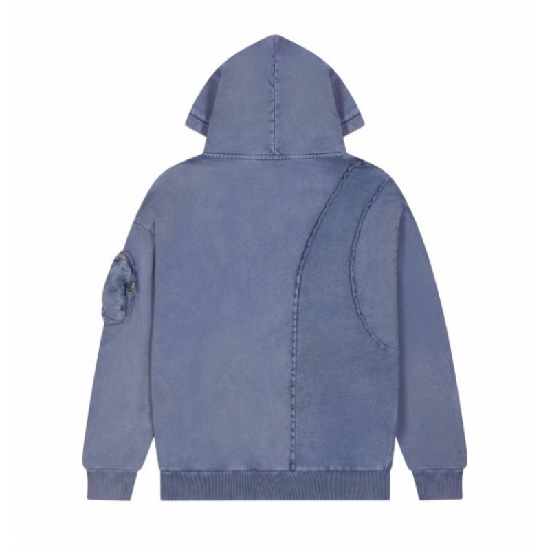 Blue Men's Trapstar Construct Hoodie Australia | LK59-335