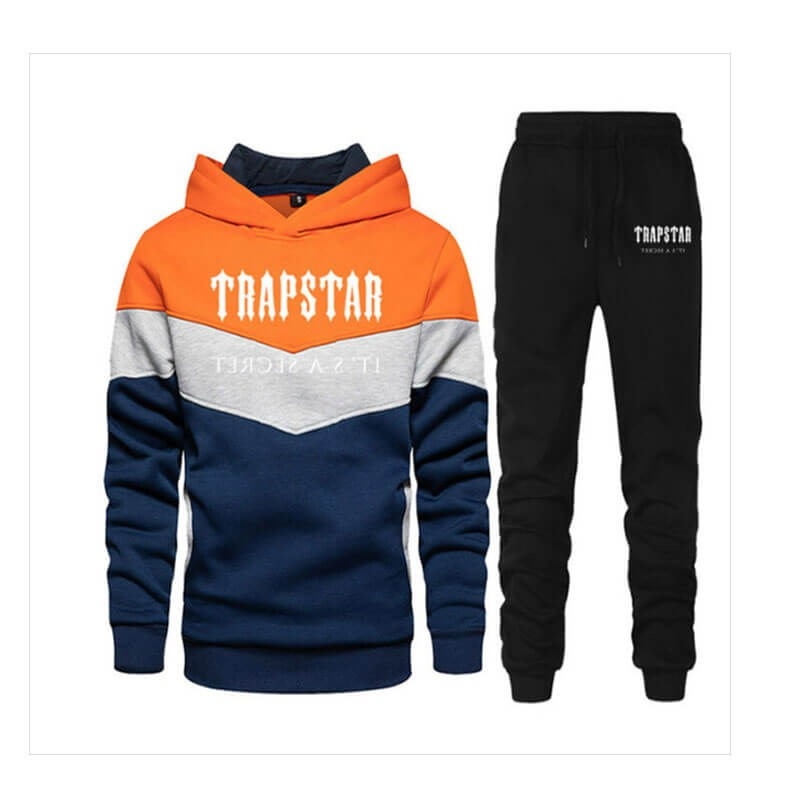 Blue Men\'s Trapstar Jogging Suit Logo Tracksuit Australia | SF32-965