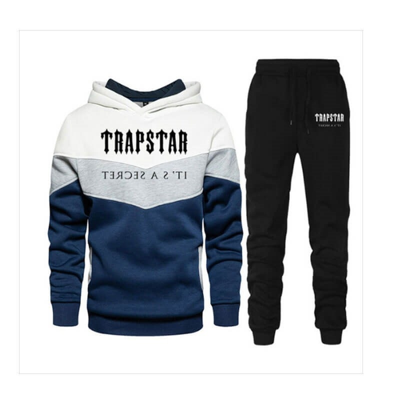 Blue Men\'s Trapstar Jogging Suit Tracksuit Australia | KL17-068